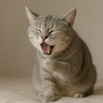 고양이 천식 기침